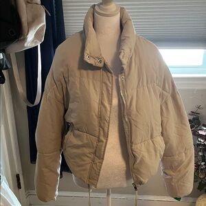 Ci Sono Tan Puffer Jacket